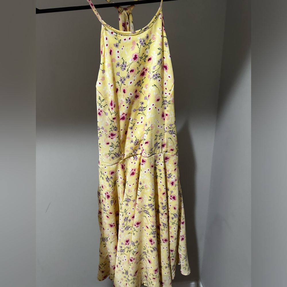 M Francesca’s Boutique yellow floral dress
